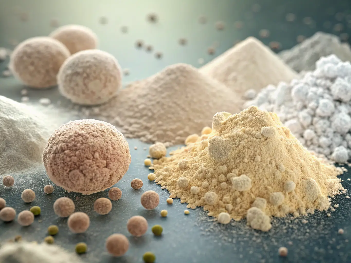 A microscopic view of silica dust particles on a polished surface, highlighting the abrasive damage caused by improper cleaning techniques.